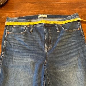 Madewell high rise skinny 33tall
